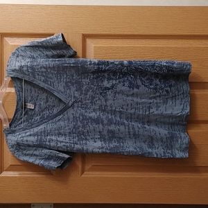 PBR V neck Burnout tee XL